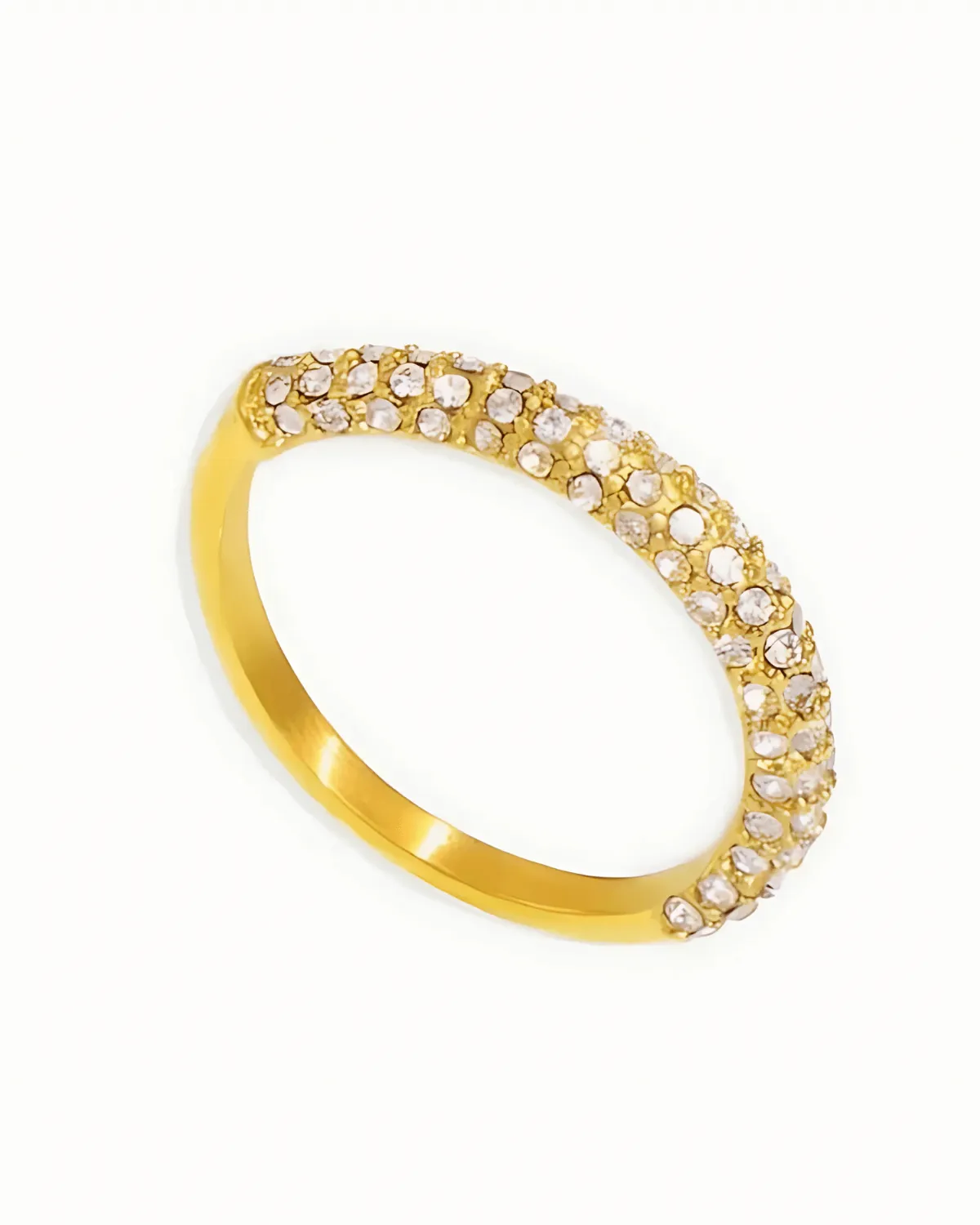 18K Gold Diamond Ring