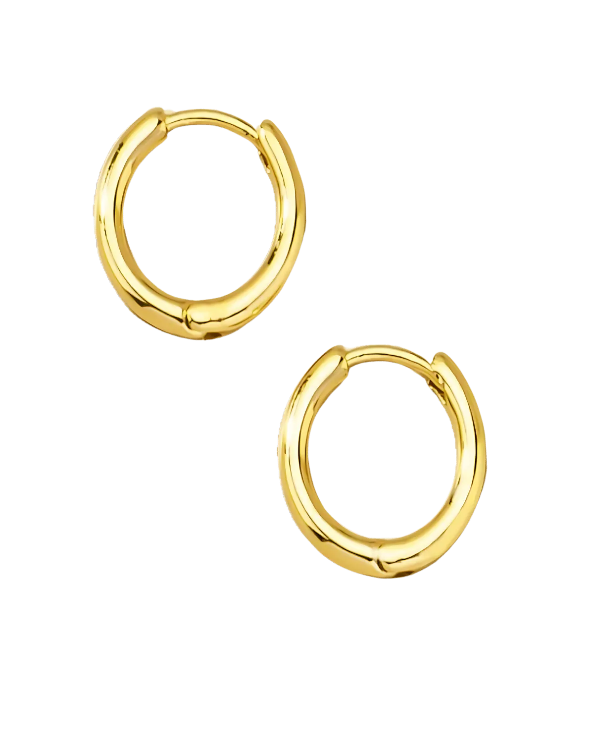 Mason & Madison Co. 18K Gold Hoop Earrings - Simple Beauty