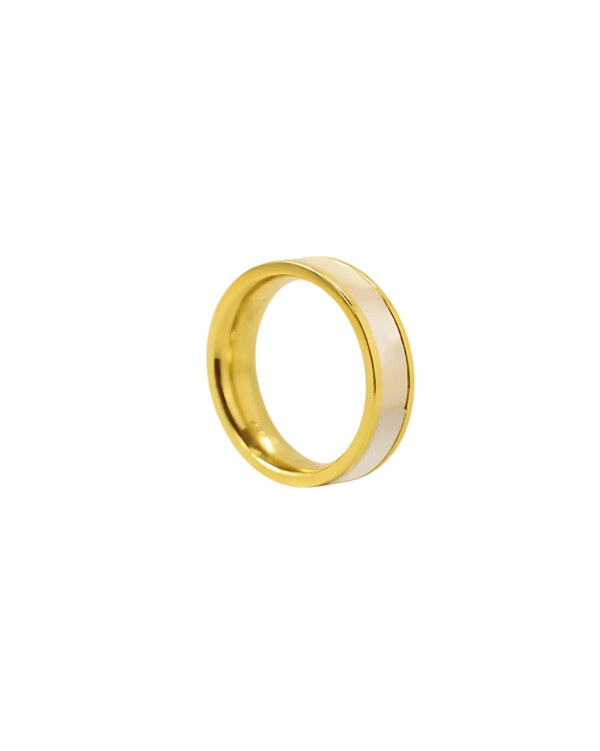 18K Gold Shell Ring