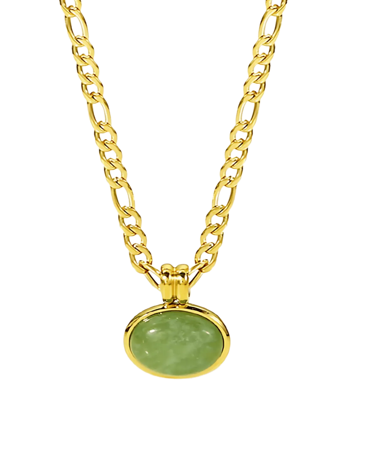 18K Jade Pendant Necklace