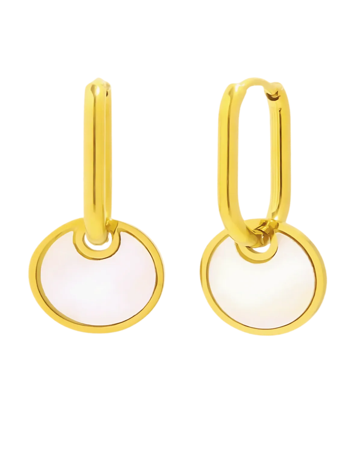 18K Pearl Drop Earrings
