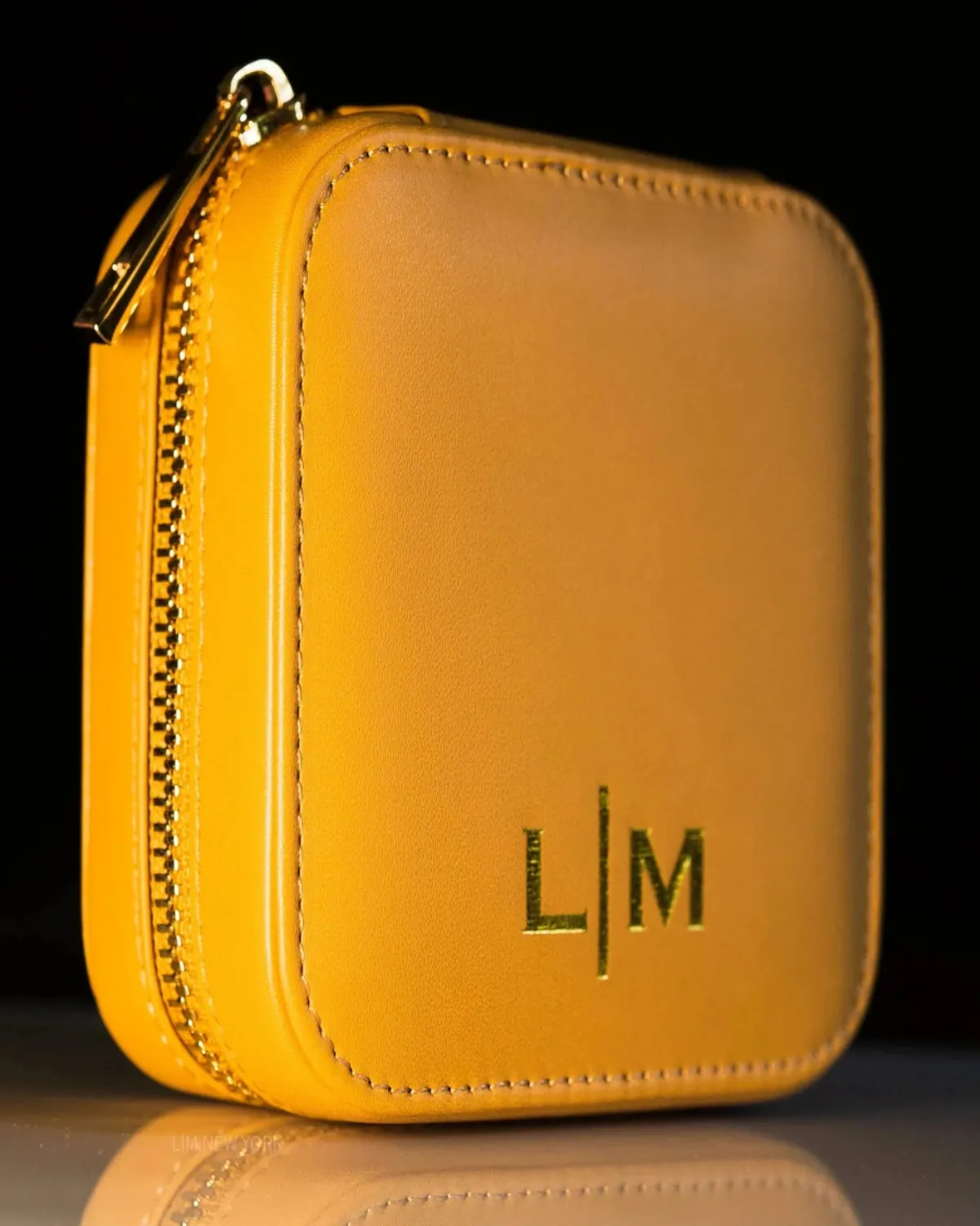 Leather Jewelry Case - Luxury Beige