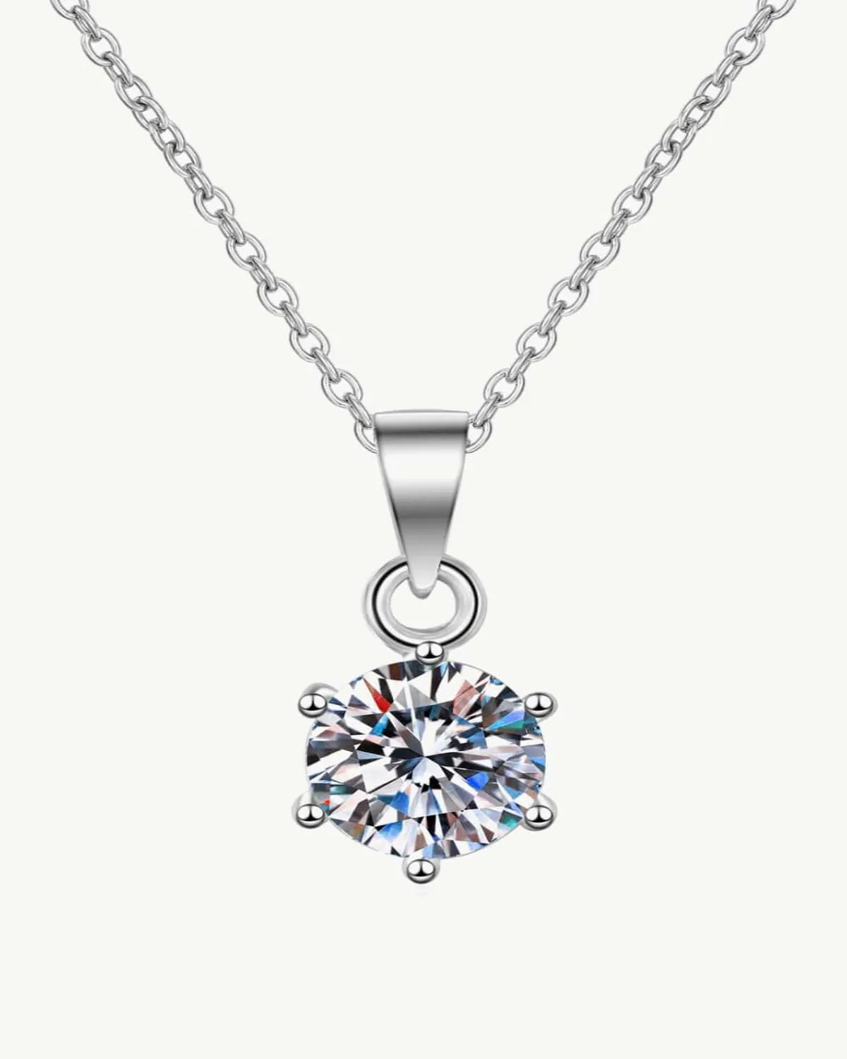 0.5 Carat Diamond Round Pendant Necklace - Get What You Need