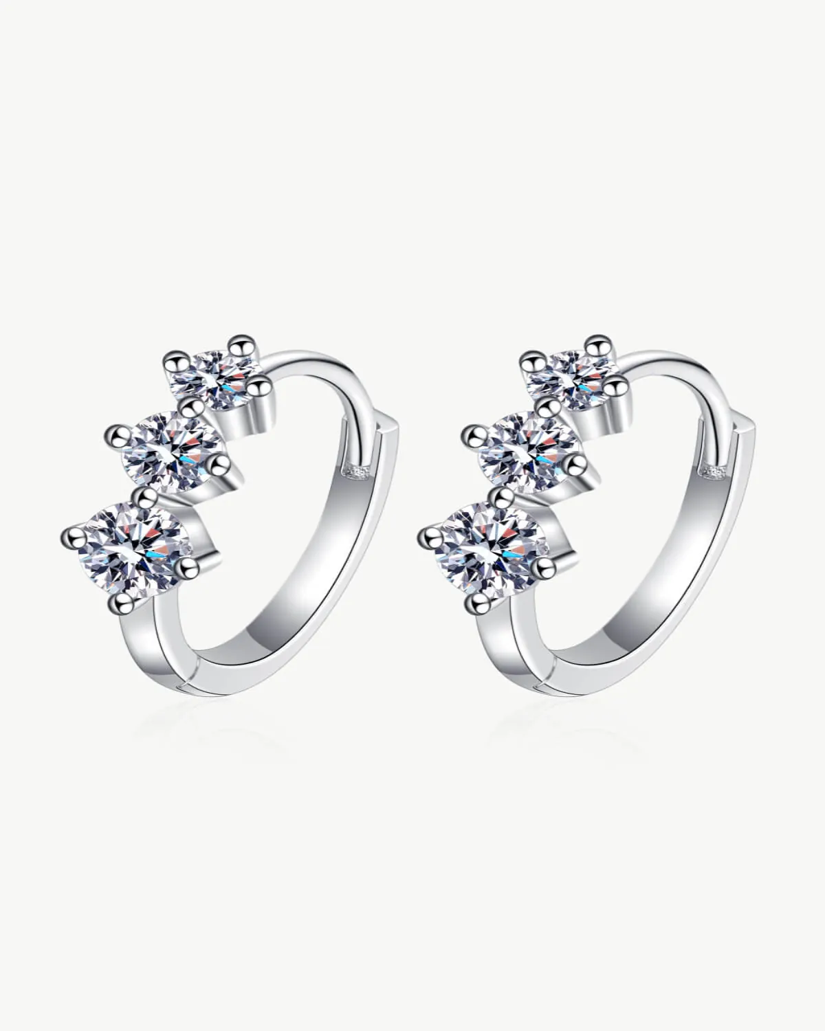 0.72 Carat Diamond Hoop Earrings - MASON TENNIS™