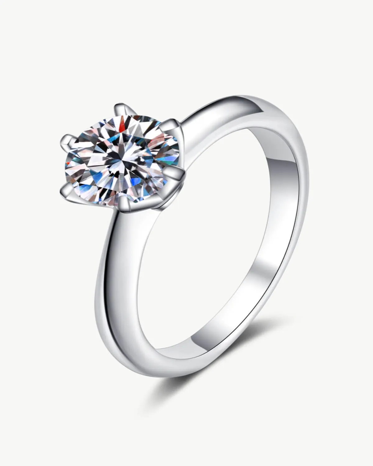 1.5 Carat Diamond Round Ring
