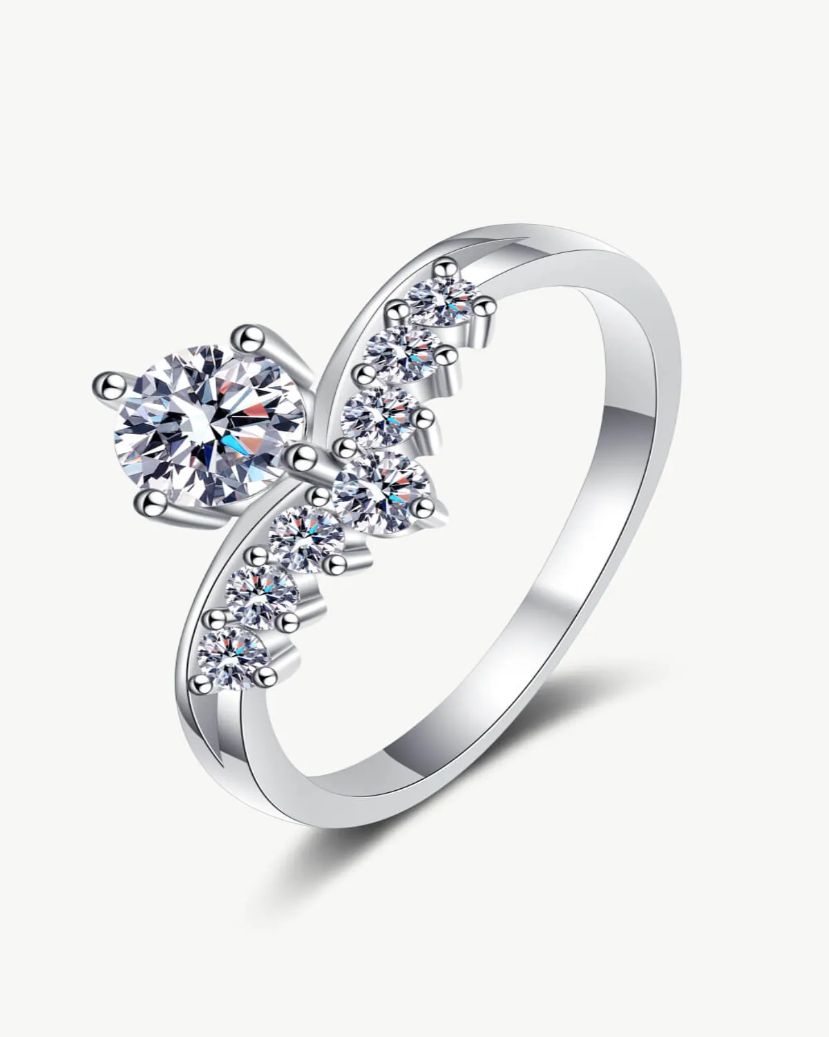 1 Carat Diamond Crown Ring