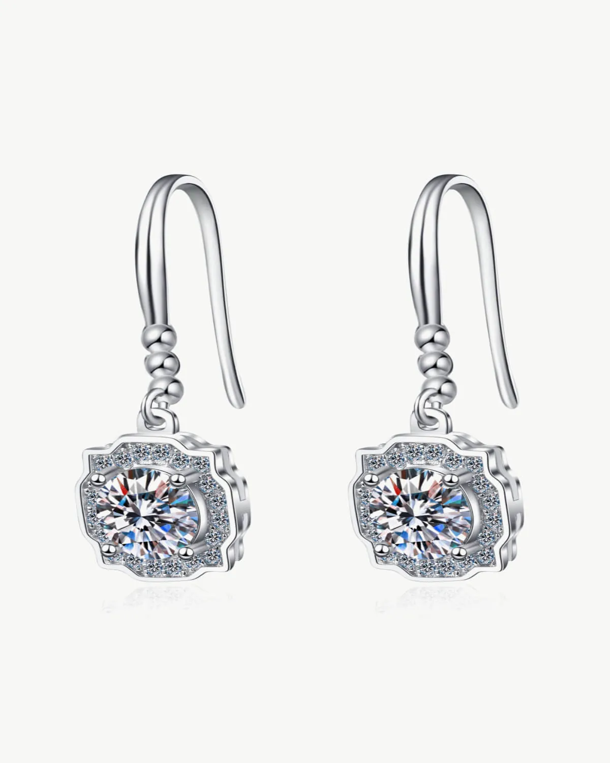 1 Carat Diamond Earrings