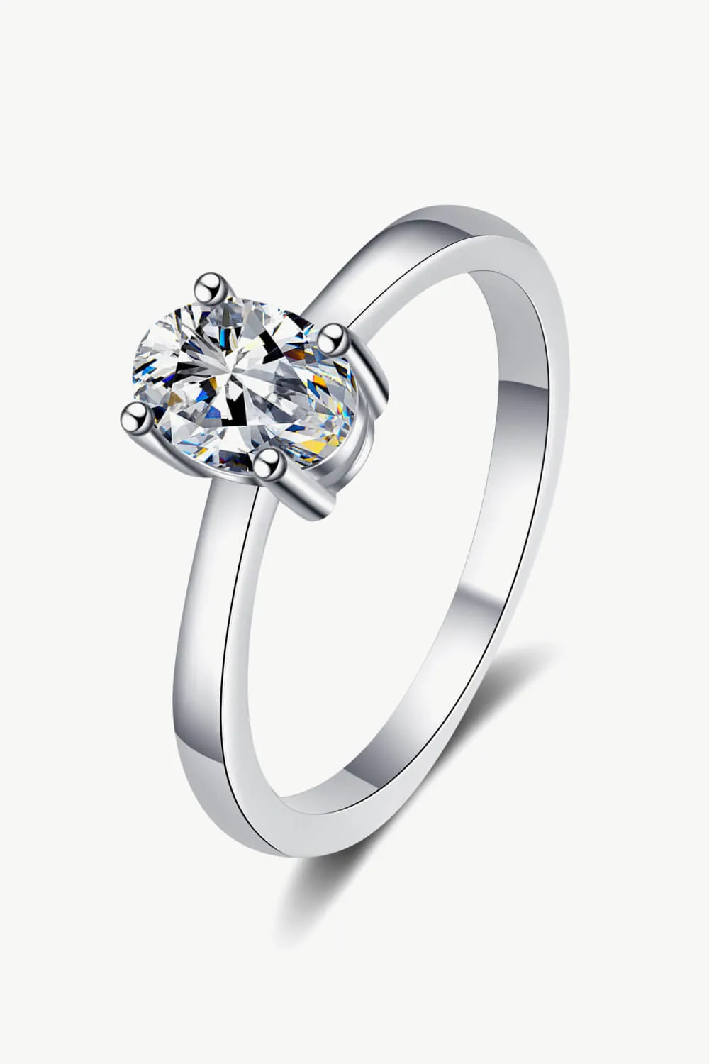 1 Carat Diamond Oval Ring - Sunset Days