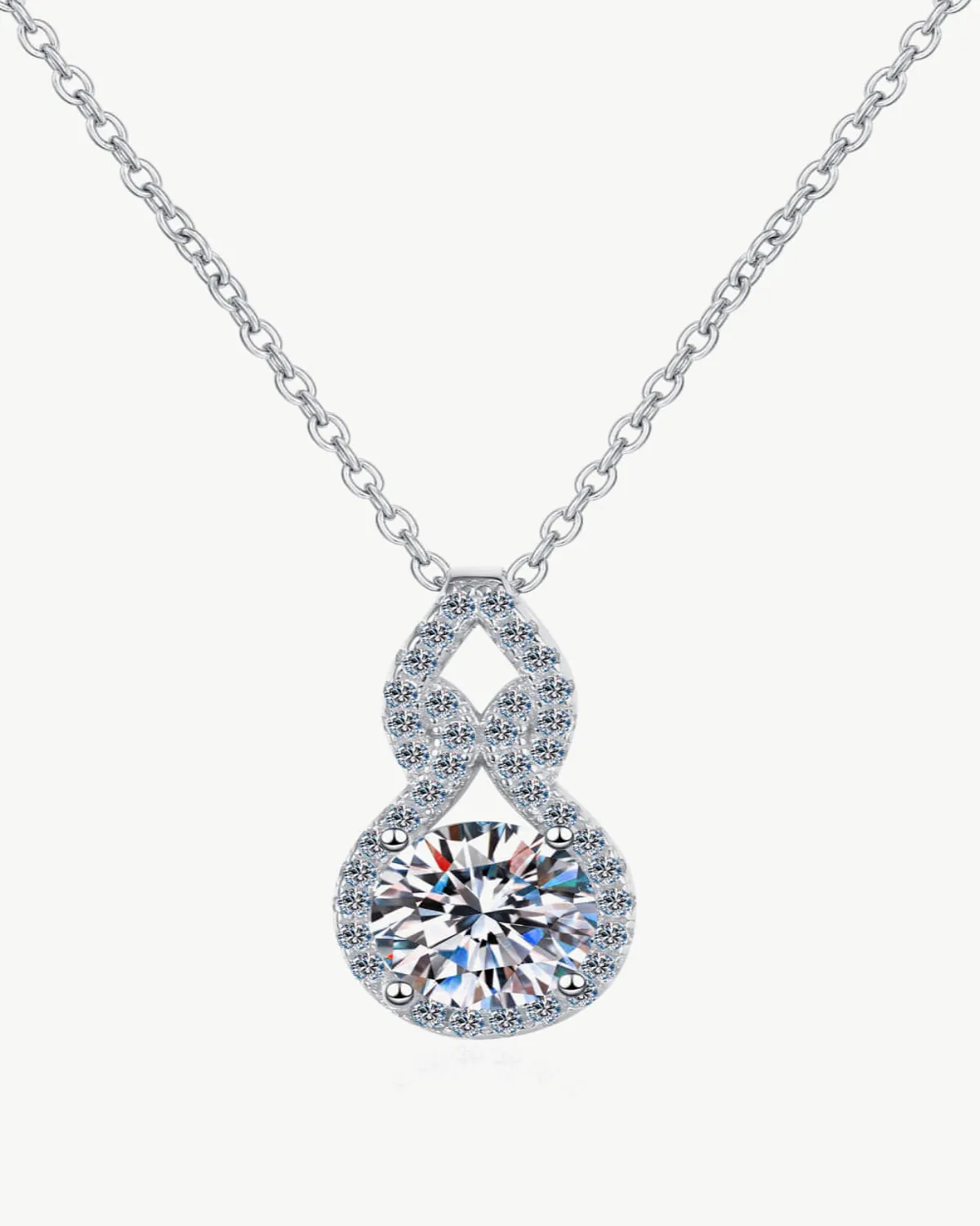1 Carat Diamond Pendant Necklace