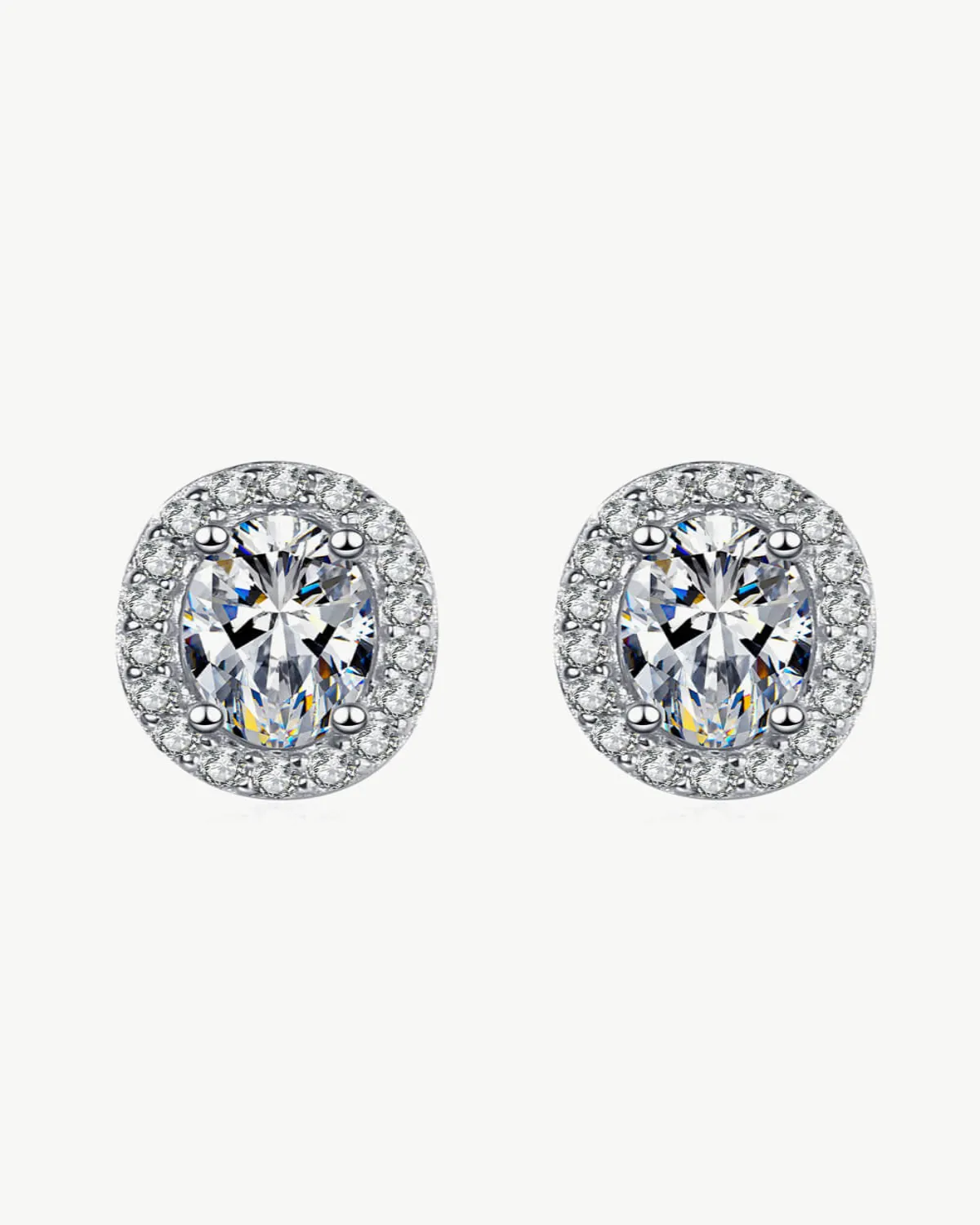 1 Carat Diamond Stud Earrings - Future Style