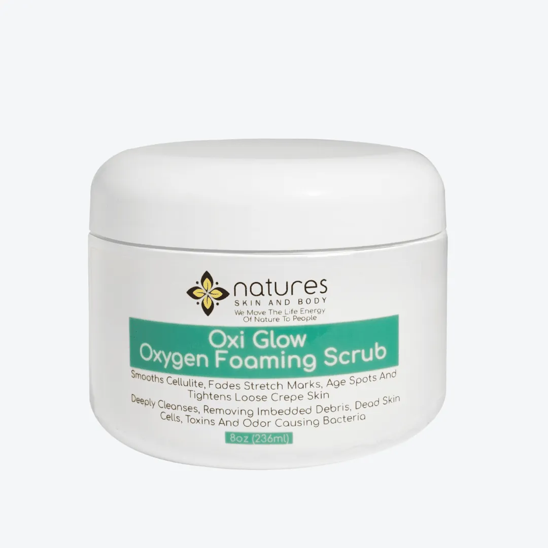 Nature's Skin & Body Food Oxi Glow-Bubbling Oxygen Coffee Scrub
